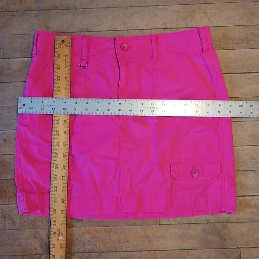 GH Bass & Co Pink Cotton Skirt Women's Size 6